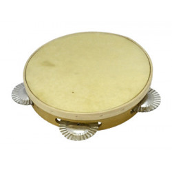 Tambourins cymbalettes: Tambourin ø 25 cm avec cymbalettes