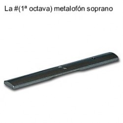 Soprano metallophone bar A...
