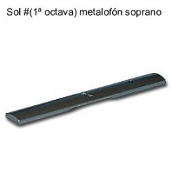 Soprano metallophone bar G...