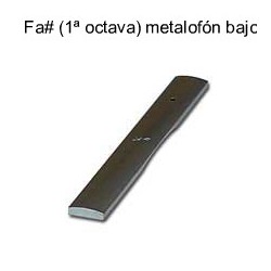 Bass metallophone bar F...