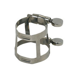 Clarinet clamp, silvered