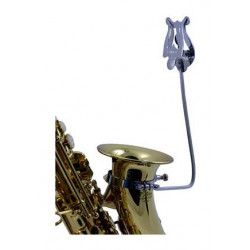 Soprano saxo marching stand...