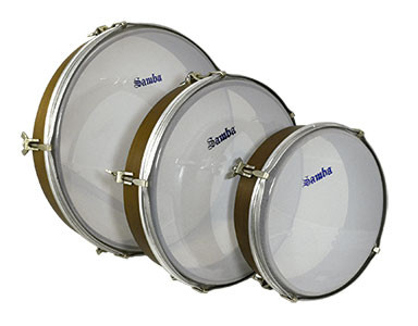 Polyester head hand drums
